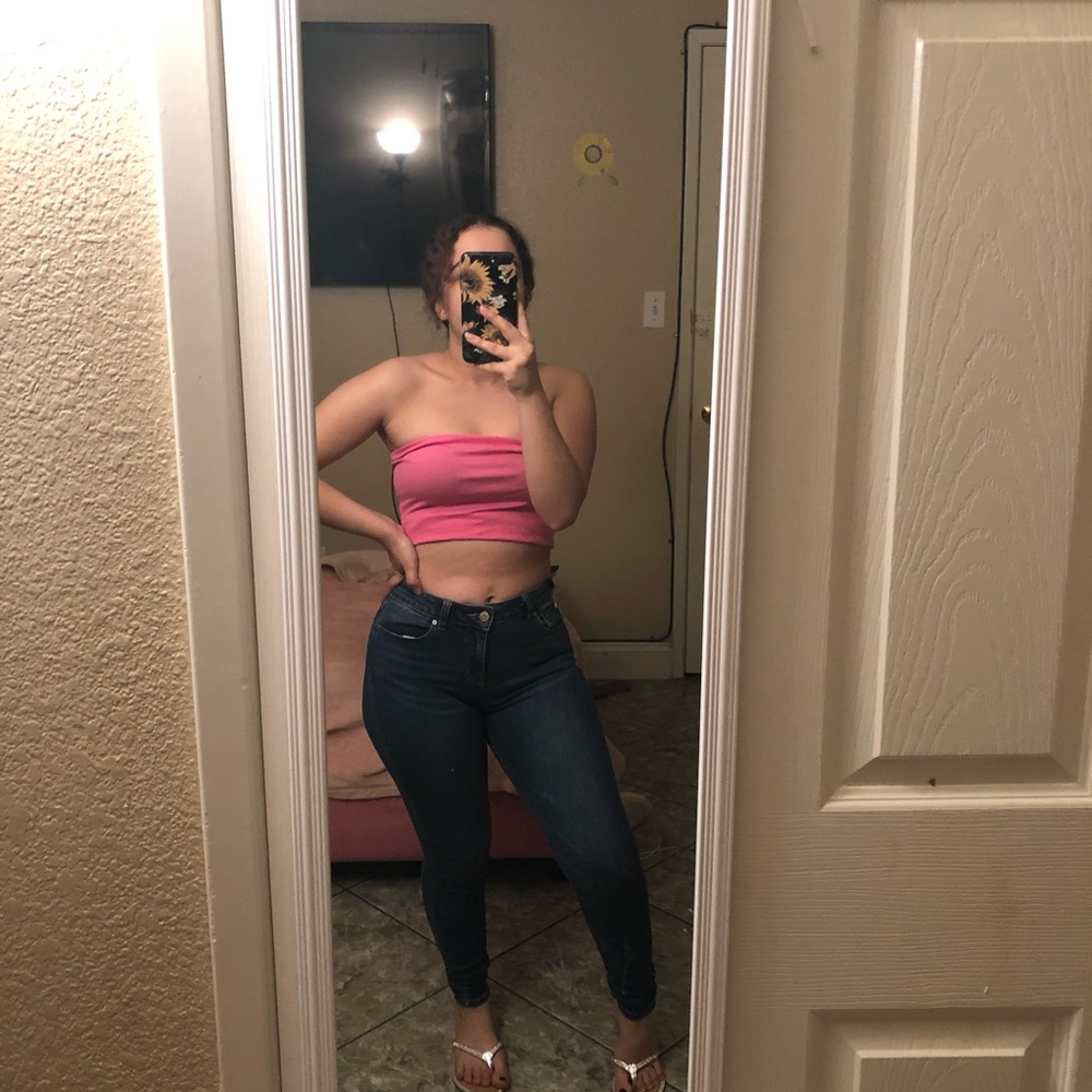 DARK SKINNY JEANS